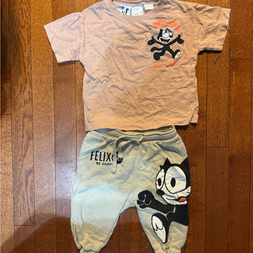 Zara Felix the Cat Outfit Set - Picture 2 of 6